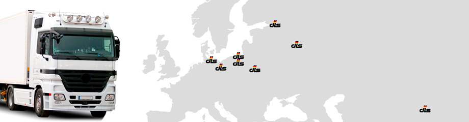 Standorte Europa- und Asienkarte
